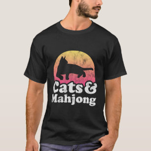 Katzen und Mahjong's oder's Cats T-Shirt