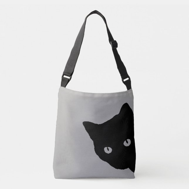 Katzen-und Mäusemode Crossbody Tasche (Vorderseite)