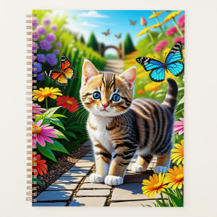 Katzen und Schmetterlinge Planer