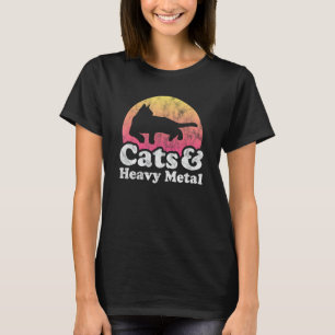 Katzen und schwere Metalle, für Männer oder Frauen T-Shirt