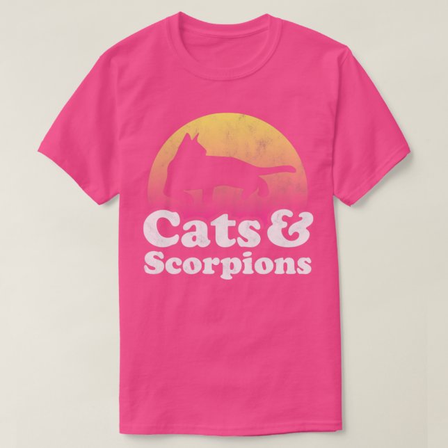 Katzen und Skorpione Geschenk für Männer Frauen Ki T-Shirt (Design vorne)