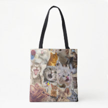 Katzen und Spielzeug Collage