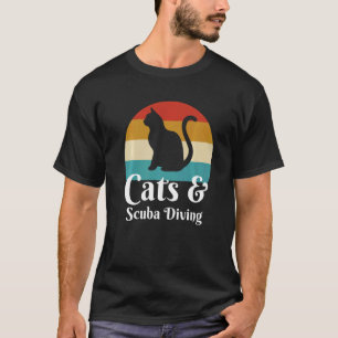 Katzen und Taucher T-Shirt