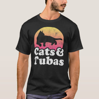 Katzen und Tubas Männer_s oder Frauen_s Katze und T-Shirt