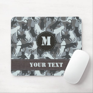 Katzen Urban Camouflage Mousepad