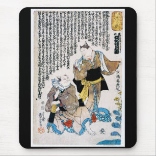 Katzen, Utagawa Kuniyoshi Mousepad