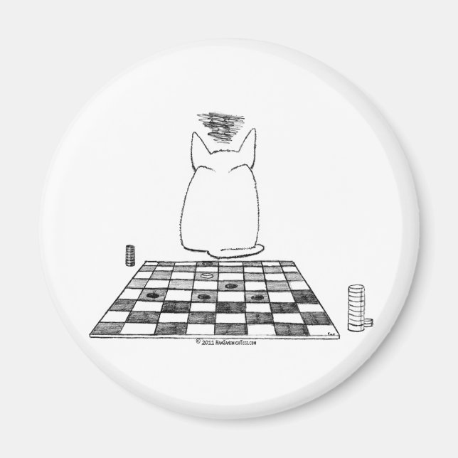 Katzen verlieren nie magnet (Vorne)