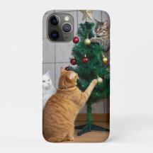 Katzen verzieren Baum, Bild, Anpassen,