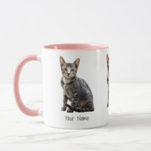 Katzen Vintages Portrait Pet Tomcat Tierdesign