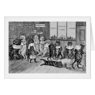 Katzen von Barber, Louis Wain