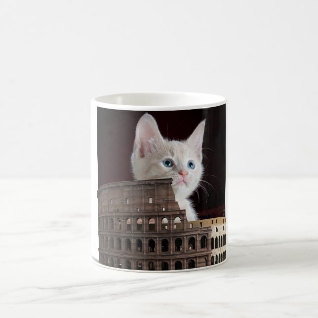 Katzen von Rom Tasse (Mittel)