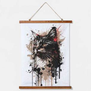 Katzen Wandbehang Teppich Kätzchen