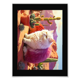 Katzen-Wandkunst-Dekor Fotodruck
