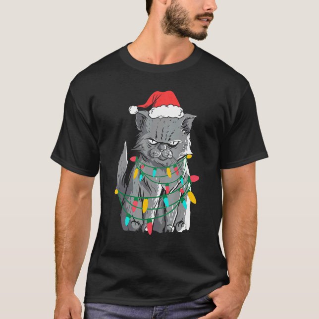Katzen Weihnachts Pullover Hässlicher Weihnachts P (Vorderseite)