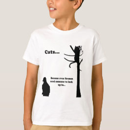 Katzen… weil sogar Feuerwehrmänner T-Shirt