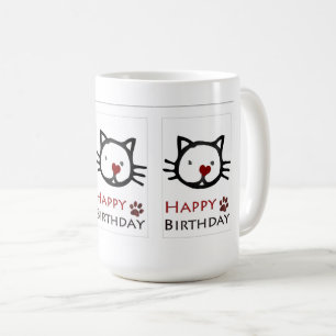 Katzen Weiße Katzen Paws Kaffeetasse