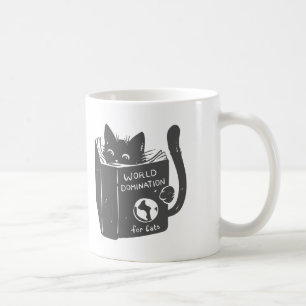 Katzen Weltherrschaft für Katzen - Rücken Farbe Kaffeetasse