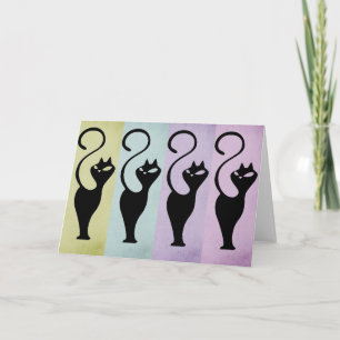 Katzen Whiskykarte Karte