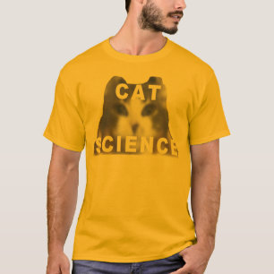 Katzen-Wissenschafts-T-Shirt T-Shirt