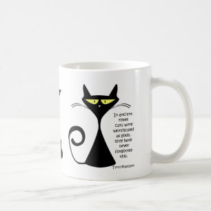 Katzen wurden gepflegt - Funny Cat Lovers Geschenk Kaffeetasse
