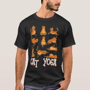Katzen-Yoga Mindfulness-Meditation üben Süße K T-Shirt