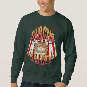 Katzen, Zirkusspaß und Sicherheit, einfach und coo Sweatshirt