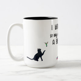 Katzen Zwei-Tone-Kaffee-Tasse Zweifarbige Tasse