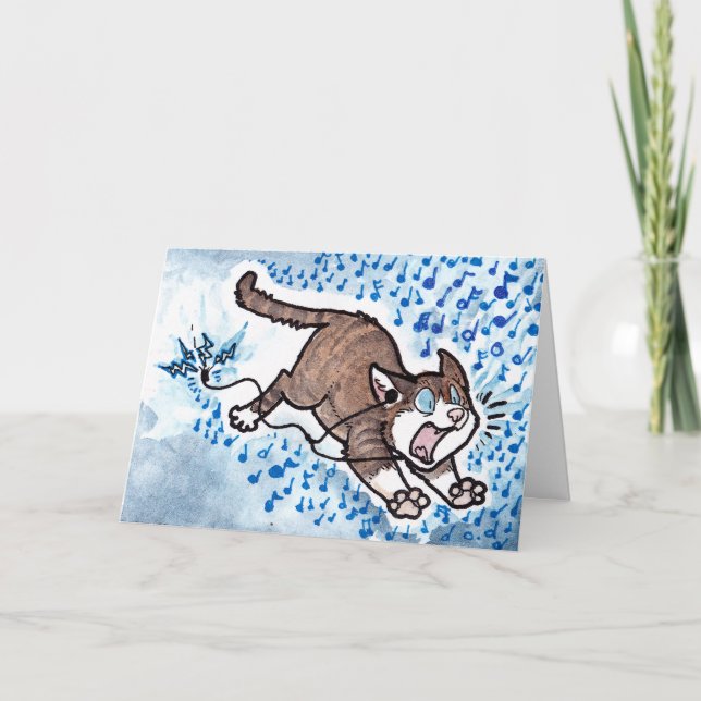 Katzenapologie Karte (Vorderseite)