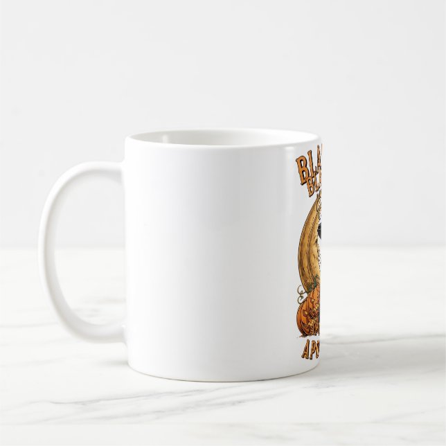 Katzenapothecary - Halloween Witchy Moon & Pum Kaffeetasse (Links)
