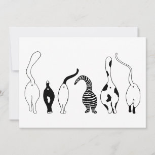 Katzenärsche Einladung