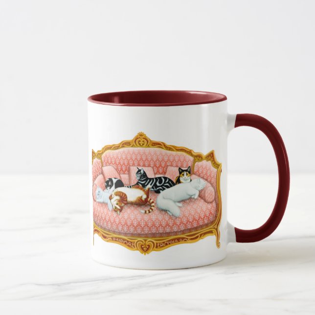Katzenartige Abgabe-Tasse Tasse (Rechts)