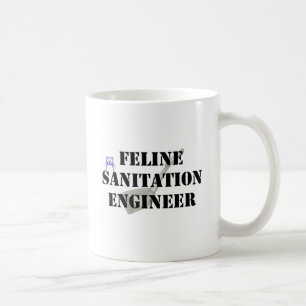 Katzenartiger Hygiene-Ingenieur Tasse