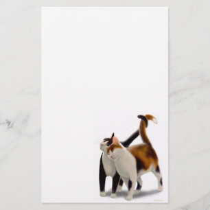 Katzenartiges Freund-Katzen-Briefpapier Briefpapier