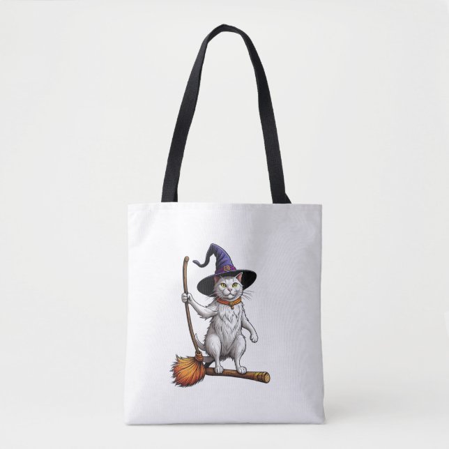 Katzenassistent Halloween Hexenkatzen - Katzenlieb (Vorderseite)