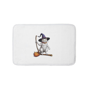 Katzenassistent Halloween Hexenkatzen - Katzenlieb Badematte