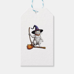 Katzenassistent Halloween Hexenkatzen - Katzenlieb Geschenkanhänger