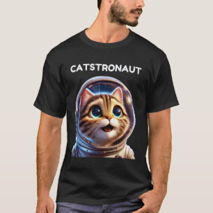 Katzenastronaut, Katze Astronaut, Weltraumkatze, L T-Shirt
