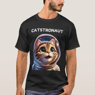 Katzenastronaut, Katze Astronaut, Weltraumkatze, L T-Shirt