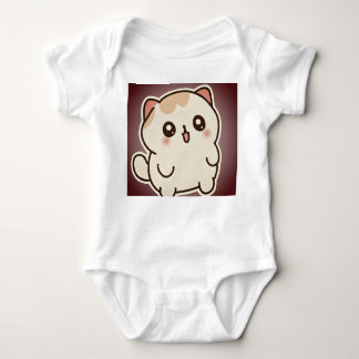 Katzenaufkleber Baby Strampler