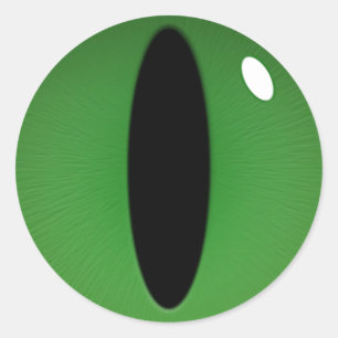 Katzenaufkleber Runder Aufkleber