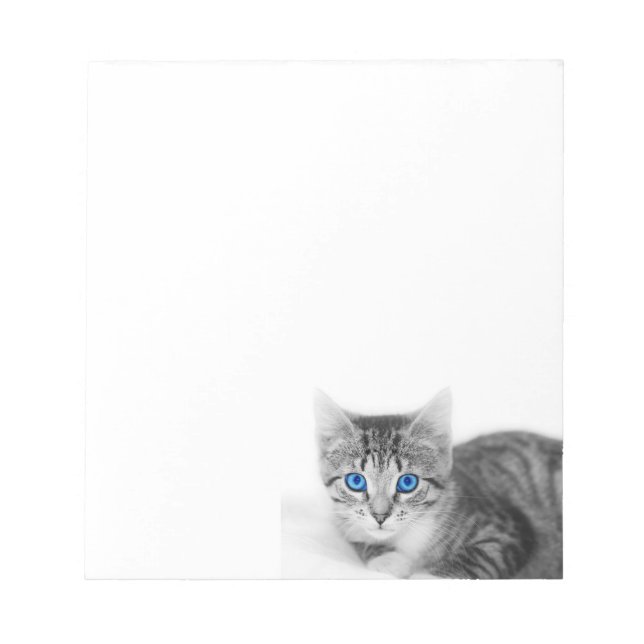 Katzenauflage Notizblock (Vorderseite)