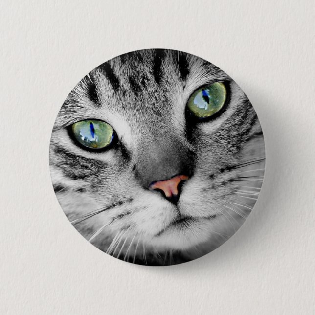Katzenaugen Button (Vorderseite)
