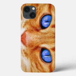 Katzenaugen Katzenaugen Gesicht Tiger Makrele Rote Case-Mate iPhone Hülle