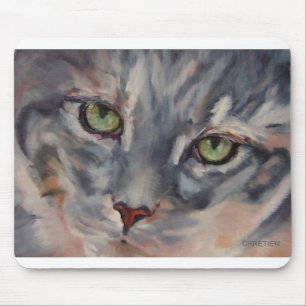 Katzenaugen-Mausunterlage Mousepad