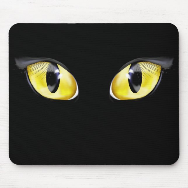 Katzenaugen Mousepad (Vorne)