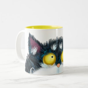 Katzenaugen Zweifarbige Tasse
