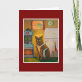 Katzenbackmuffin in der Hütte Küche Karte