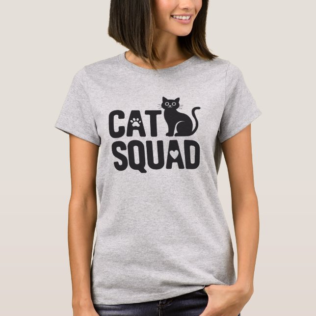 Katzenbande T-Shirt (Vorderseite)