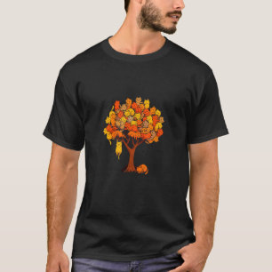 Katzenbaum Vintage Retro Tiere Süß Scherz T-Shirt
