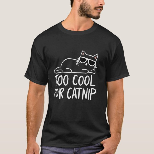 Katzenbekleidung Alternative Mode Emo-Ästhetik T-Shirt (Vorderseite)